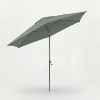 Sombrilla de Jardín LISBOA 210x150 cm color Oliva/antracita Platinum®