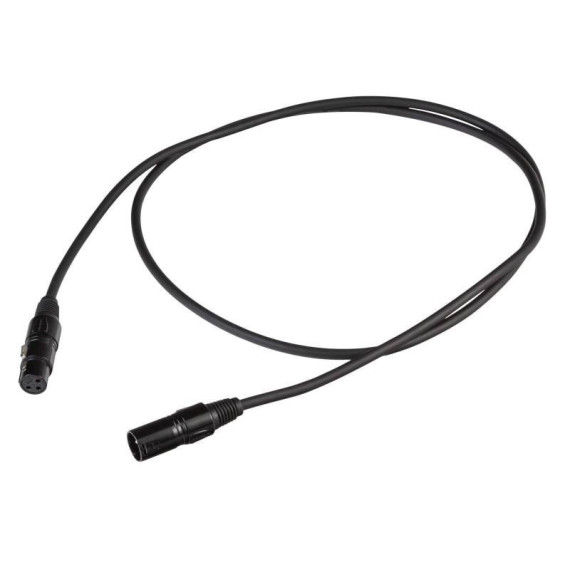 Cable PROEL Dmx Xlr Macho Xlr Hembra 3 Metro 3 Pin