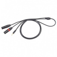Cable Dh Mini Jack Stereo a 2 Xlr Machos 3 Metros   DIE HARD