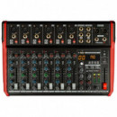 Mesa Mezclas PROEL 6 Mic 2 Sereo ,usb ,bt