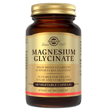 SOLGAR BISGLICINATO DE MAGNESIO 60 CAPSULAS VEGE