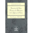 Extracto del libro primero de bautizos de la iglesia de Gu�a, Gran Canaria (1569-1635)