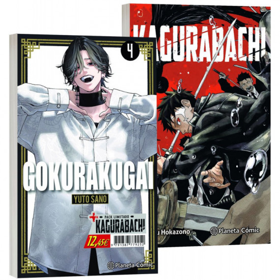 GOKURAKUGAI N� 04 + KAGURABACHI N� 01 (PACK ESPECIAL)