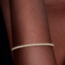 Pulsera de Tenis Brillante con engaste a nivel 563927C01