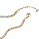 Pulsera de Tenis Brillante con engaste a nivel 563927C01