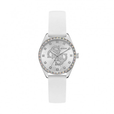 Reloj anal&oacute;gico de silicona de 34 mm GW1042L1