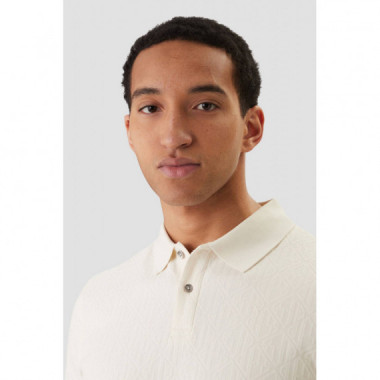 SS JACQUARD ALLOVER WHITE AO GUESS DIAMO