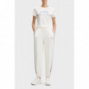 BERTHE CUFFED JOGGER SALT WHITE
