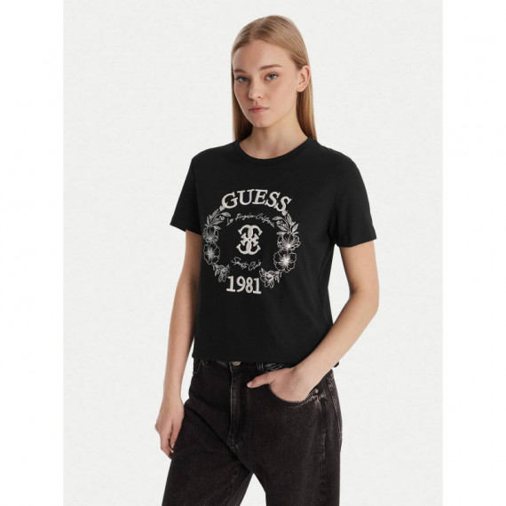 MADDALENA CN SS T-SH JET BLACK A996