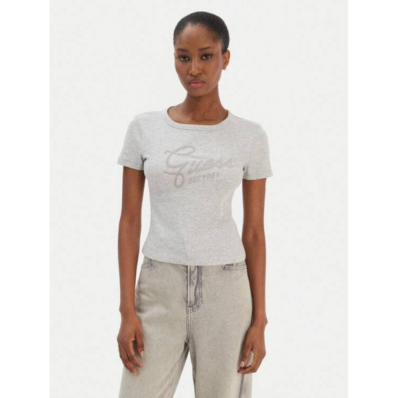 SS CN GUESS STUDS SC LIGHT MELANGE GREY