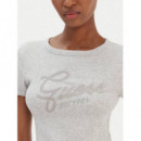 SS CN GUESS STUDS SC LIGHT MELANGE GREY