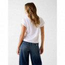 SS CN LA STARS TEE PURE WHITE