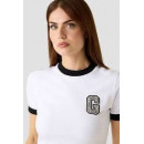 SS CN G PATCH TEE PURE WHITE