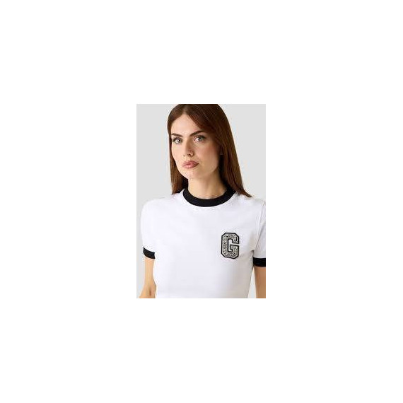 SS CN G PATCH TEE PURE WHITE