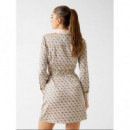 LS BLERTA CHEMISIER 4G ALL OVER LOGO LOV