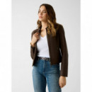 New Anita Logo Pu Jkt 4G Embossed Regal  GUESS