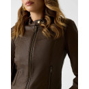 New Anita Logo Pu Jkt 4G Embossed Regal  GUESS