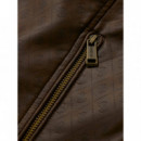 New Anita Logo Pu Jkt 4G Embossed Regal  GUESS