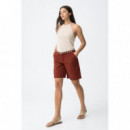 Pantalones Bermuda TIFFOSI Rouge_b