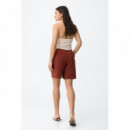Pantalones Bermuda TIFFOSI Rouge_b