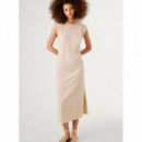 Pepe Jeans Vestido Beige PL953750-833