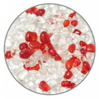 ICA Grava Cristal Mix Roja 400 Gr