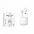 Auriculares Accetel Inalámbricos TWS Estéreo Libertad de Sonido 5H EPW160W Blanco