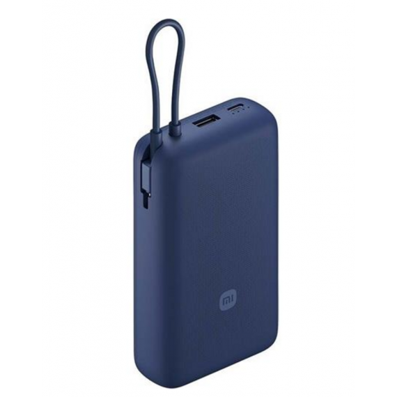 Powerbank Batería Externa Xiaomi 20000mAh incluye Cable de Carga Rápida USB-C BHR8975GL 33W Azul