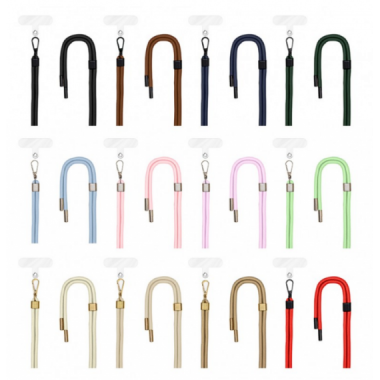 Cord&oacute;n Liso Universal ACCETEL para Funda de M&oacute;vil CCD02-1 Negro