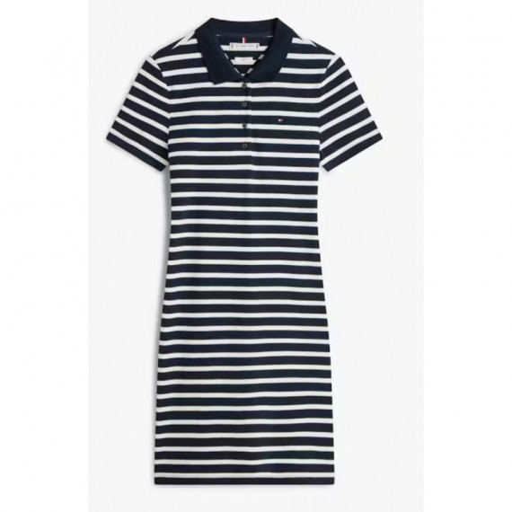 TOMMY HILFIGER - 1985 Slim Pique Polo Dress Ss - 0X4 - F|WW0WW43228/0X4