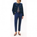 TOMMY HILFIGER - Slim Straight Co Chino - Cun - F|WW0WW40504/CUN