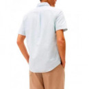 TOMMY HILFIGER - Heritage Oxf Stp Shirt S/s - 0CD - F|MW0MW41664/0CD