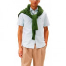 TOMMY HILFIGER - Heritage Oxf Stp Shirt S/s - 0CD - F|MW0MW41664/0CD