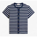 TOMMY HILFIGER - Gold Button Slim Ss Tee - 0X3 - F|WW0WW48709/0X3