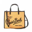 Bolso VVID001 Vivian Mid Straw  SAINT BARTH