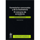 Formularios Concursales y de la Insolvencia. el Concurso de   2025