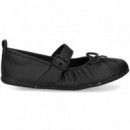 Bailarina+mercedes Lazo Piel Negro  CAMPER