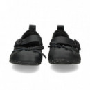 Bailarina+mercedes Lazo Piel Negro  CAMPER