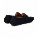 Conductor Antifaz ante Azul  EMPORIO ARMANI