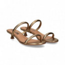 Pala 2 Tiras Acolchadas Bronce  BIBI LOU