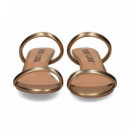 Pala 2 Tiras Acolchadas Bronce  BIBI LOU