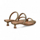 Pala 2 Tiras Acolchadas Bronce  BIBI LOU