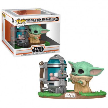 Funko POP Grogu con huevos de ranas The Mandalorian Star Wars 407