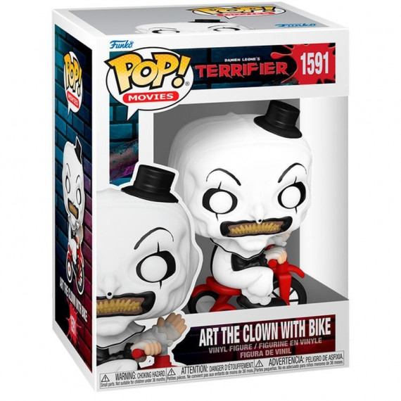 FUNKO Pop Art el Payaso con Bici Terrifier 1591