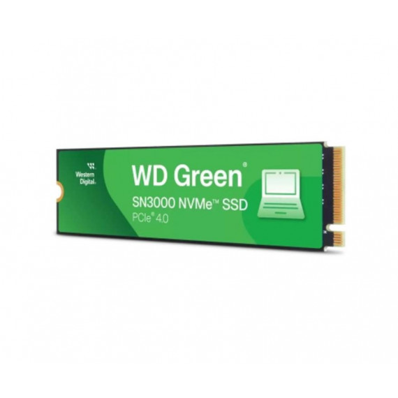 Disco Duro SSD Western Digital WD Green SN3000 NVMe M.2 de 500 GB (WDS500G4G0E)