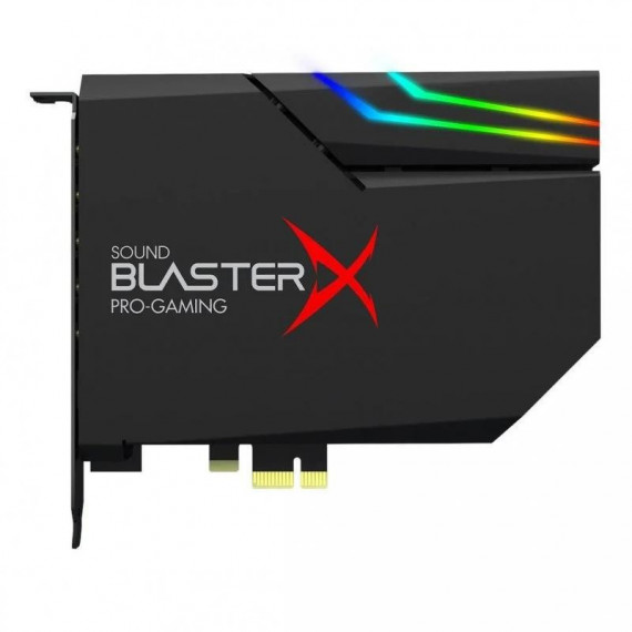Tarjeta de Sonido Creative Sound BlasterX AE-5 Plus PCIe RGB