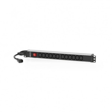 Salicru SPS PDU Regleta de 12 Tomas IEC C13/C14 con Interruptor