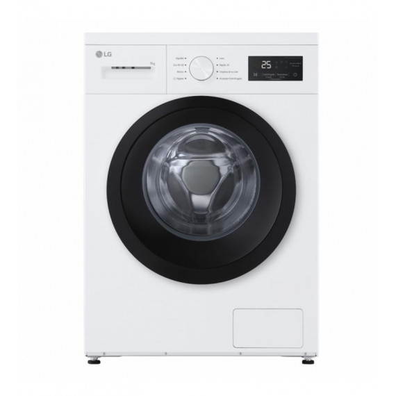 Lavadora LG F4A1009NWK 9KG 1400RPM Clase a Carga Frontal