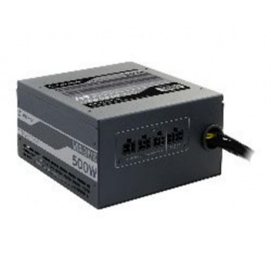 Fuente UNYKA Magno ATX 500W PFC Semi Modular 87% RGB Negra (521101)