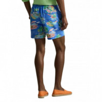Polo RALPH LAUREN - Woven-trunk-swim Bottom - Bahamas Bear - 710B13657001/BAHAMAS Bear